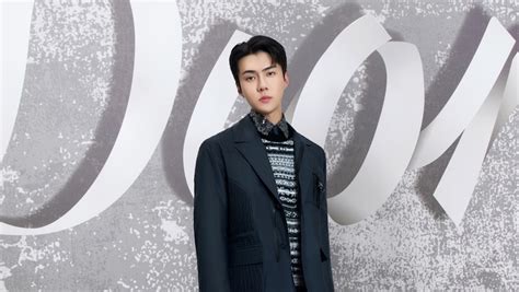 sehun dior|dior in seoul.